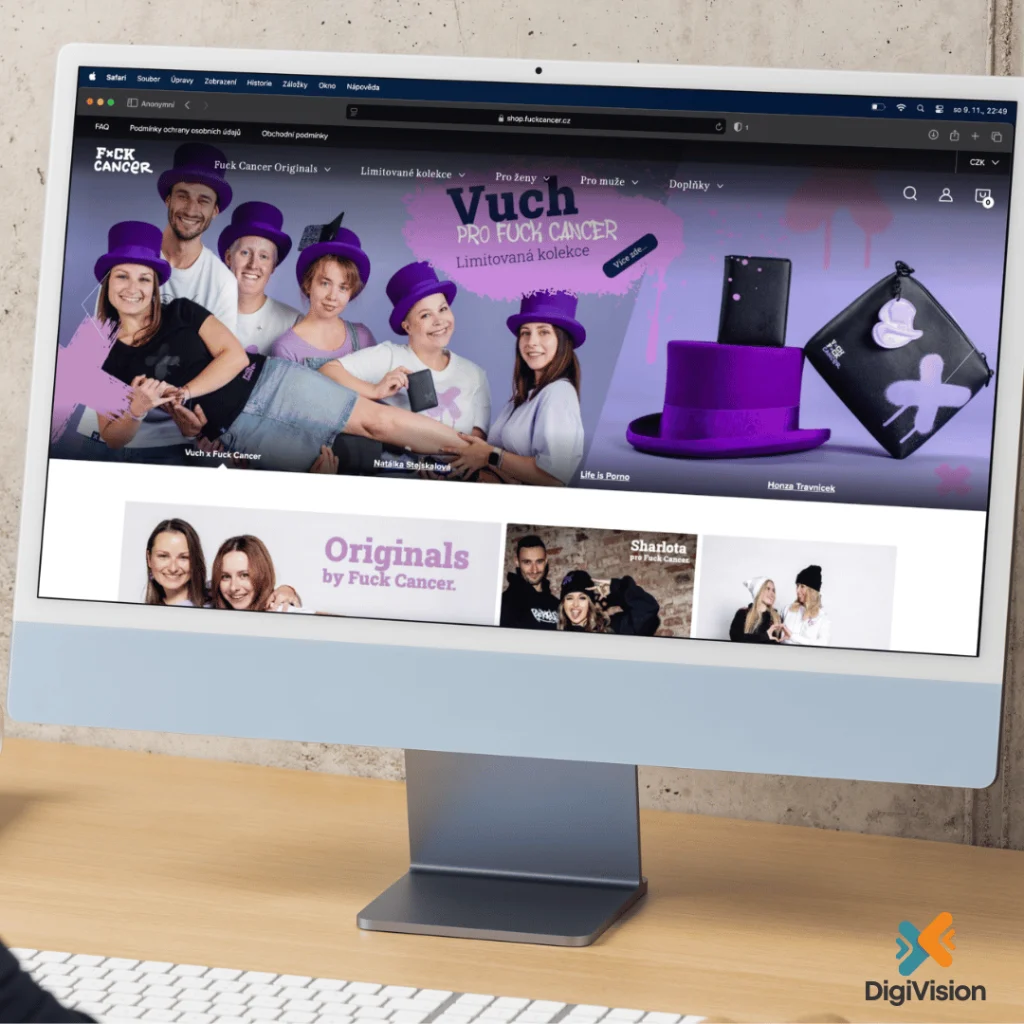 Náhled e-shopu Fuck Cancer